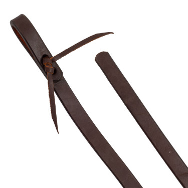 Gescheiden teugels Lakota 3/4" Geolied Bruin