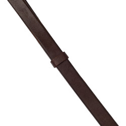 Gescheiden teugels Lakota 3/4" Geolied Bruin