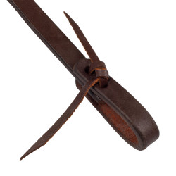 Gescheiden teugels Lakota 3/4" Geolied Bruin