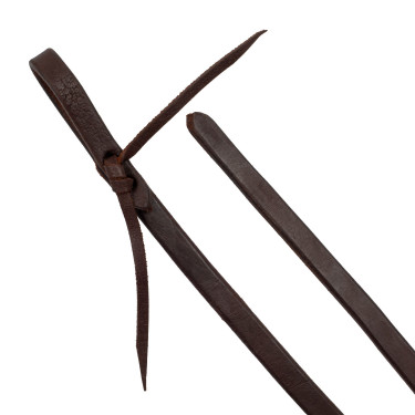 Gescheiden teugels Lakota 1/2" Geolied Bruin