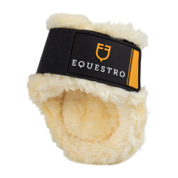 Equestro kogelbeschermers met synthetische wol Zwart Equestro kogelbeschermers met synthetische wol Zwart