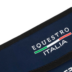 Staldeur Equestro x FISE met geborduurd logo Marineblazer Marineblauw