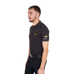 Heren poloshirt voor paardrijden Equestro Scuderia Heren poloshirt voor paardrijden Equestro Scuderia