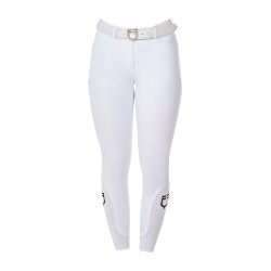 Damesrijbroek Equestro x FISE full grip Wit Damesrijbroek Equestro x FISE full grip Wit