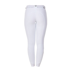 Damesrijbroek Equestro x FISE full grip Wit Damesrijbroek Equestro x FISE full grip Wit