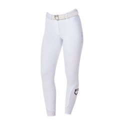 Damesrijbroek Equestro x FISE full grip Wit Damesrijbroek Equestro x FISE full grip Wit