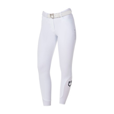 Damesrijbroek Equestro x FISE full grip Wit Damesrijbroek Equestro x FISE full grip Wit