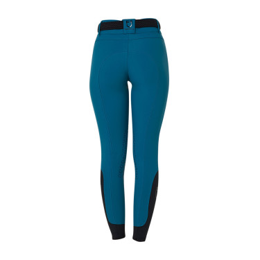 Equestro dames rijbroek voor paardrijden – hoge taille, knee-grip Equestro dames rijbroek voor paardrijden – hoge taille, knee-grip