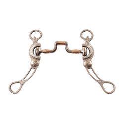 Aluminium bit Pool’s met koperen ringen Koper Bruin