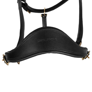 Leren halster Supreme Zweeds model