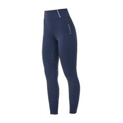 Dameslegging Equestro x FISE full grip slim fit Marineblazer Marineblauw Dameslegging Equestro x FISE full grip slim fit Marineblazer Marineblauw