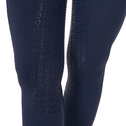 Dameslegging Equestro x FISE full grip slim fit Marineblazer Marineblauw Dameslegging Equestro x FISE full grip slim fit Marineblazer Marineblauw