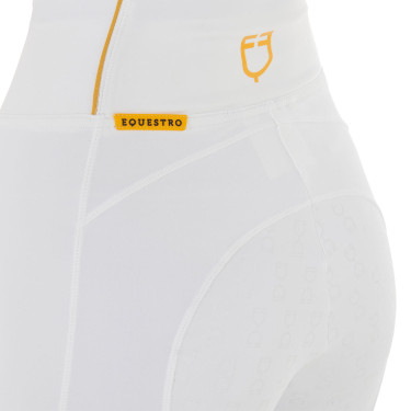 Dameslegging Equestro lichtgewicht slim fit Wit Dameslegging Equestro lichtgewicht slim fit Wit