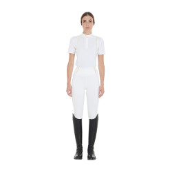 Dameslegging Equestro lichtgewicht slim fit Wit Dameslegging Equestro lichtgewicht slim fit Wit