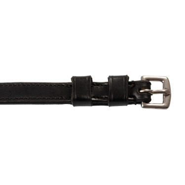 Equestro-sporenriemen met vaste lussen Zwart