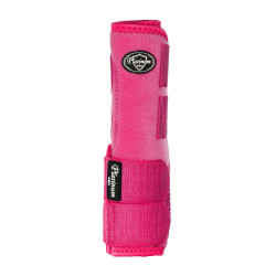 Achterste western peesbeschermers Platinum Pro Star Anatomic Fuchsia Roze Achterste western peesbeschermers Platinum Pro Star Anatomic Fuchsia Roze