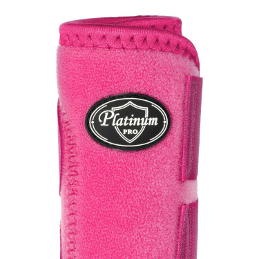 Achterste western peesbeschermers Platinum Pro Star Anatomic Fuchsia Roze Achterste western peesbeschermers Platinum Pro Star Anatomic Fuchsia Roze