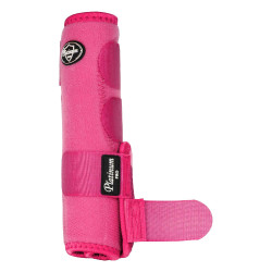 Achterste western peesbeschermers Platinum Pro Star Anatomic Fuchsia Roze Achterste western peesbeschermers Platinum Pro Star Anatomic Fuchsia Roze