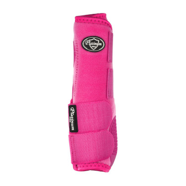 Voorste westernbeschermers Platinum Pro Star Anatomic Fuchsia Roze