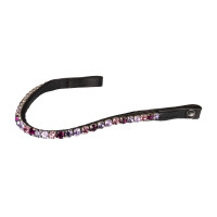 Frontal Supreme Shade met strass Zwart / paars