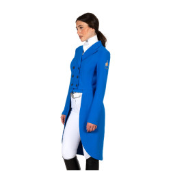 Dames wedstrijdfrac Equestro x FISE Blauw van Savoye