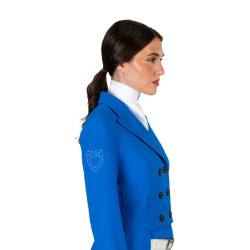 Dames wedstrijdfrac Equestro x FISE Blauw van Savoye