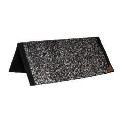 Westerndeken Mayatex Pool’s wol Lurex 34×36 Zwart