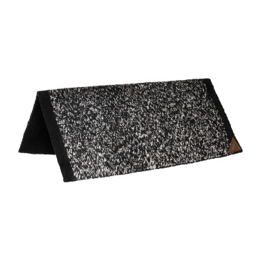 Westerndeken Mayatex Pool’s wol Lurex 34×36 Zwart