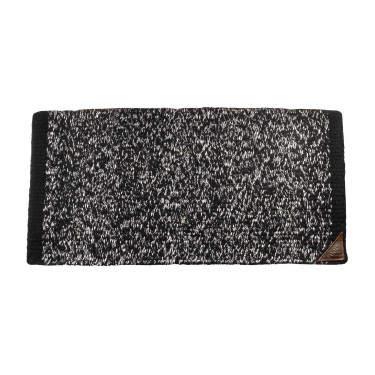 Westerndeken Mayatex Pool’s wol Lurex 34×36 Zwart