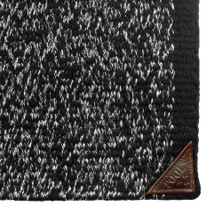 Westerndeken Mayatex Pool’s wol Lurex 34×36 Zwart