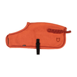 Equestro fleece deken voor speelgoedpaard Baksteenrood