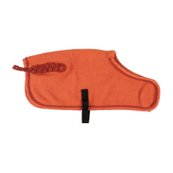 Equestro fleece deken voor speelgoedpaard Baksteenrood