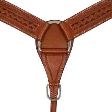 Western borsttuig McBryan border stamp Hazelnoot Bruin