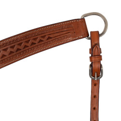 Western borsttuig McBryan border stamp Hazelnoot Bruin