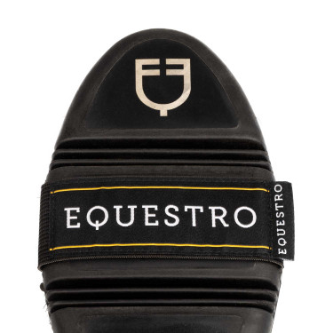Flexibele natuurlijke zachte borstel Equestro Zwart Flexibele natuurlijke zachte borstel Equestro Zwart