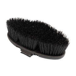 Flexibele Equestro-borstel met haren van 5 cm Zwart