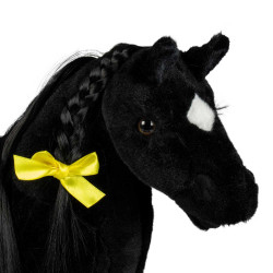 Paardenspeelgoed Equestro knuffelpaard 48×33 cm – paardrijden
