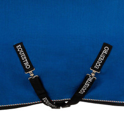 Equestro x FISE staldeken in wafelstof Blauw van Savoye Equestro x FISE staldeken in wafelstof Blauw van Savoye