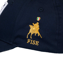 Unisex pet Equestro x FISE Marineblazer Marineblauw Unisex pet Equestro x FISE Marineblazer Marineblauw