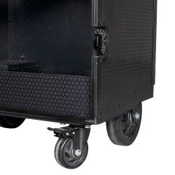 Zadelkast Equestro zwart materiaal 65×62×138 cm Glanzend zwart Zadelkast Equestro zwart materiaal 65×62×138 cm Glanzend zwart