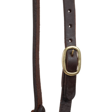 Western hoofdstel Lakota One Ear Geolied Bruin