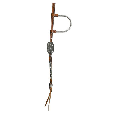 Hoofdstel one-ear Pool’s WSOE/00215 Cognac Bruin