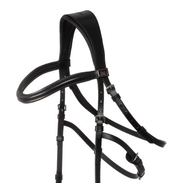 Hackamore-hoofdstel Supreme Zwart