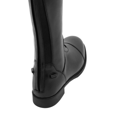 Kinderrijlaarzen Supreme wide calf met veters Zwart