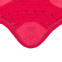 Oornet voor hobbyhorse Equestro Fuchsia Roze Oornet voor hobbyhorse Equestro Fuchsia Roze