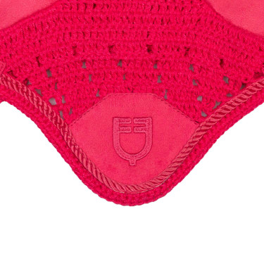 Oornet voor hobbyhorse Equestro Fuchsia Roze Oornet voor hobbyhorse Equestro Fuchsia Roze