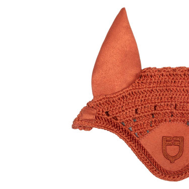Oornetje voor Equestro speelgoedpaard Baksteenrood