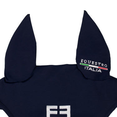 Equestro x FISE oornet van technische stof Marineblazer Marineblauw