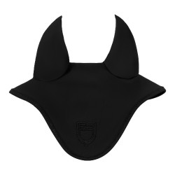 Equestro Silica oornetje met logo Zwart