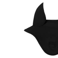 Equestro Silica oornetje met logo Zwart